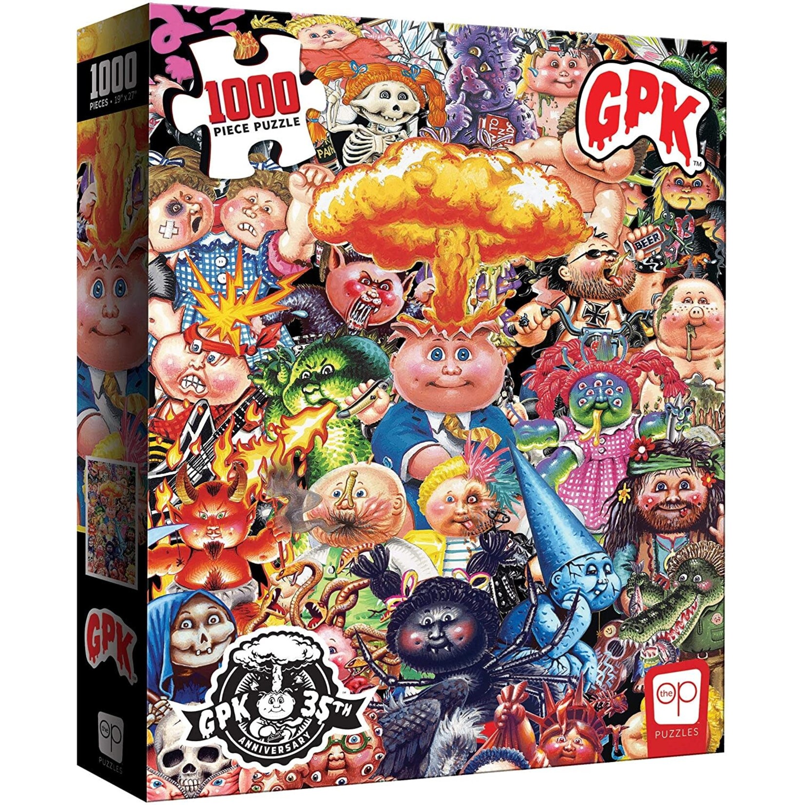 USAopoly 15401 Garbage Pail Kids "YUCK" Puzzle 1000 Piece Puzzle