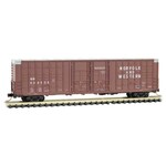 Micro Trains Line 10300140 N 60' Box Car with Excess Height, Norfolk and Western