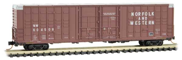 10300140 N 60' Box Car with Excess Height, Norfolk and Western