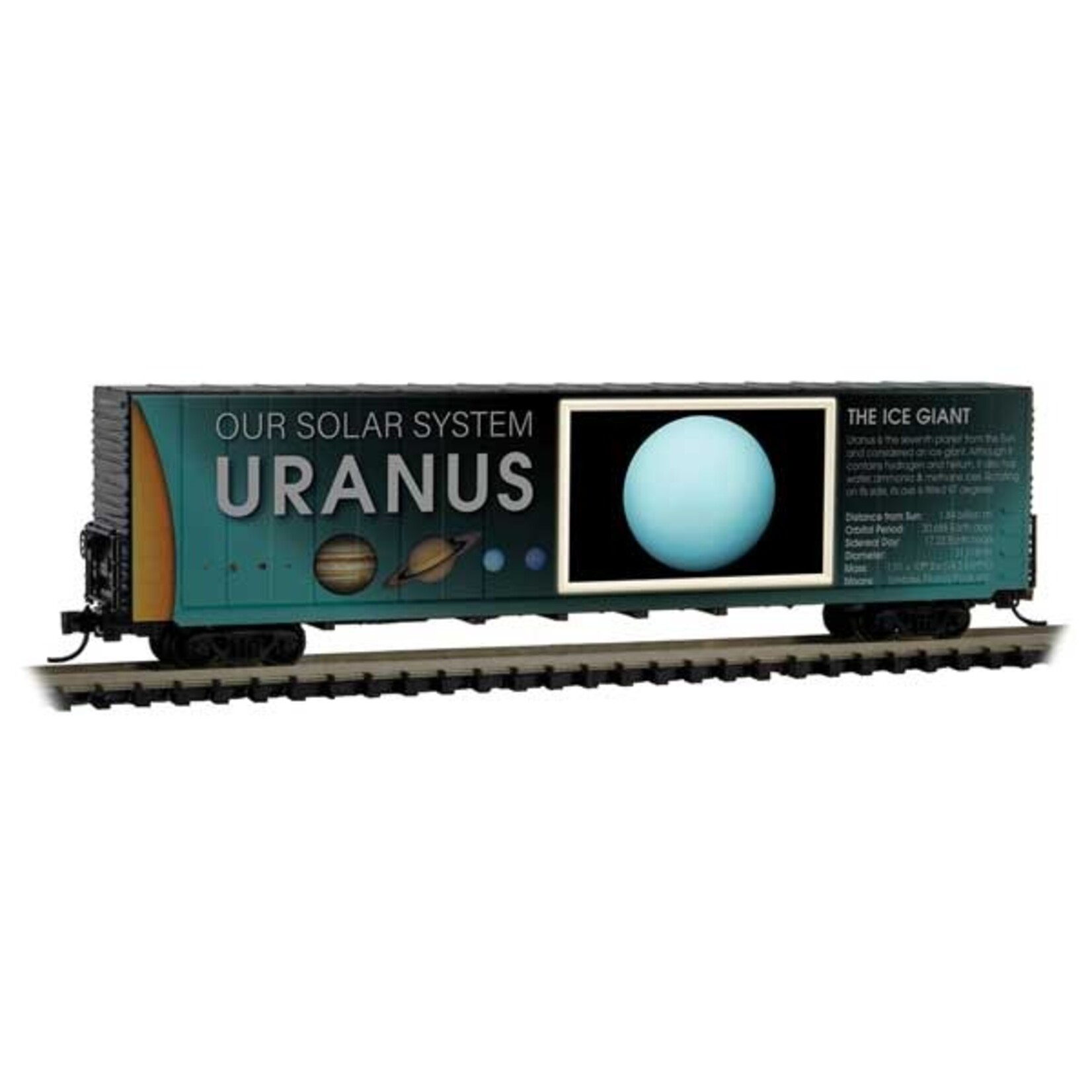 Micro Trains Line 10202837 N Solar System Uranus Boxcar
