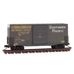 Micro Trains Line 10144060 N Weathered 40' Hy-Cube Box Car, Southern Pacific