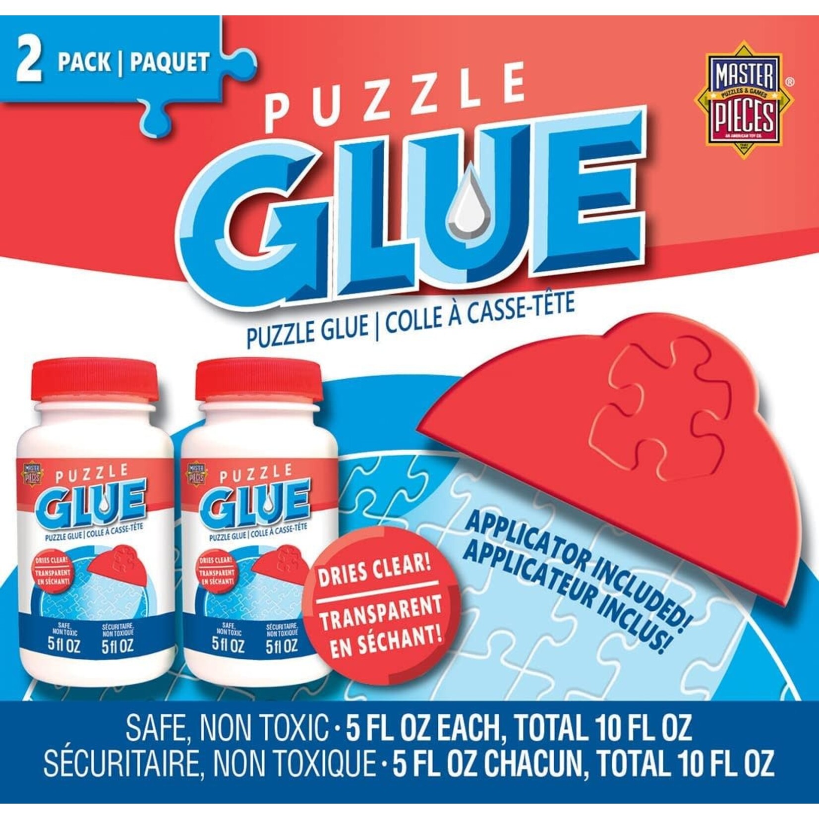 MasterPieces 82006 Puzzle Glue & Spreader 2 pack