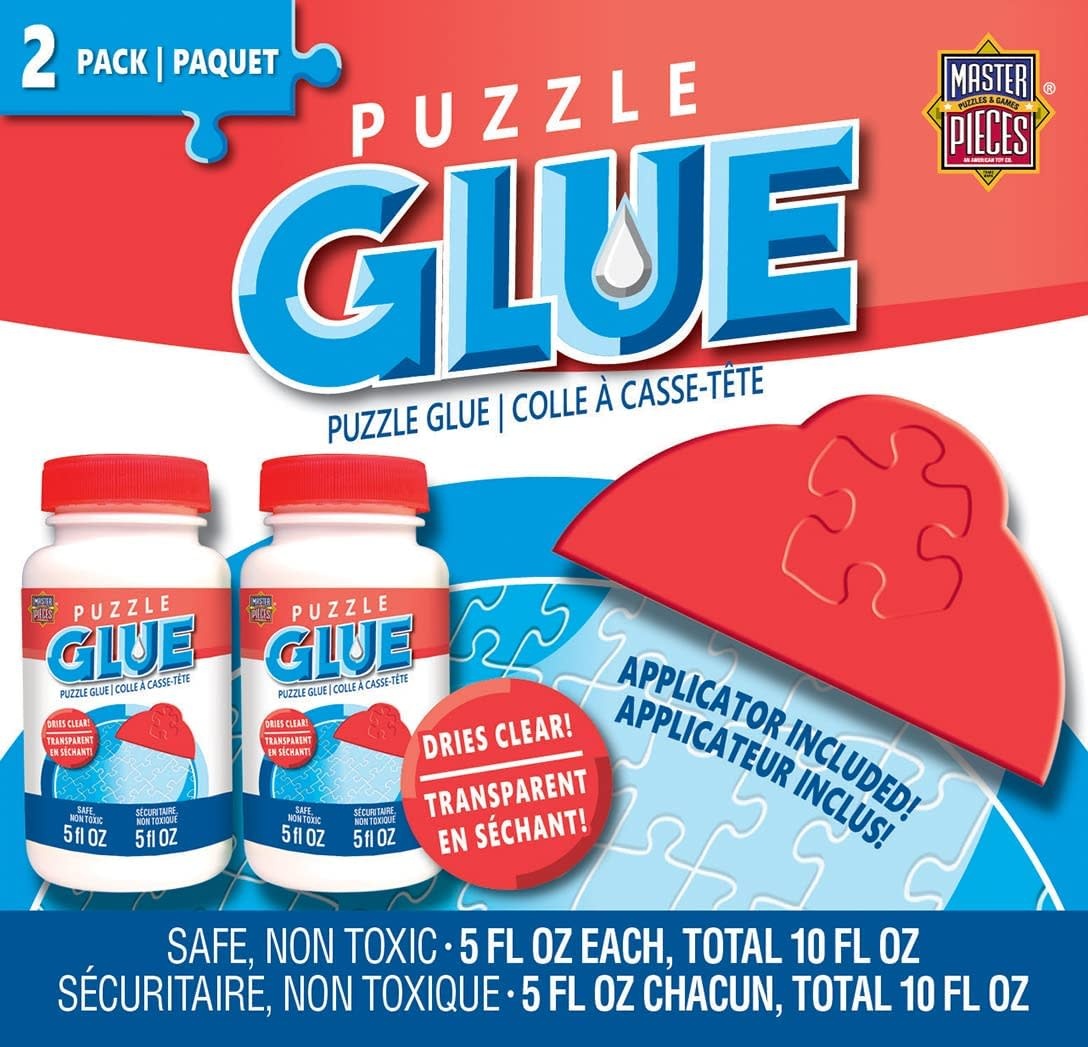 81319 Puzzle Glue & Spreader 2 pack