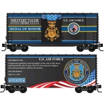 Micro Trains Line 10100761 N Military Valor Award Car- U.S. Air Force