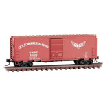 Micro Trains Line 07300540 40' Standard Box Car Gulf Mobile and Ohio