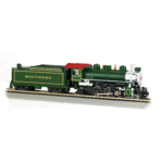 Bachmann 51504 HO 2-6-2 Prairie w/Smoke, Southern Railway/Green