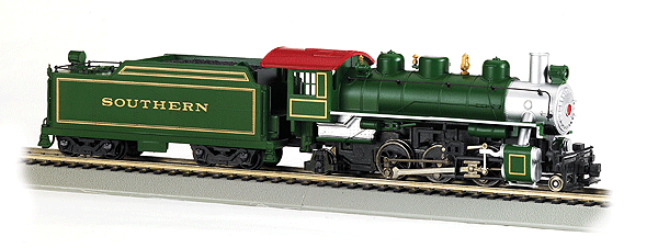 51504 HO 2-6-2 Prairie w/Smoke, Southern Railway/Green