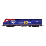 Kato 376115 HO GE P42 Genesis Amtrak #108 50th Anniversary Diesel