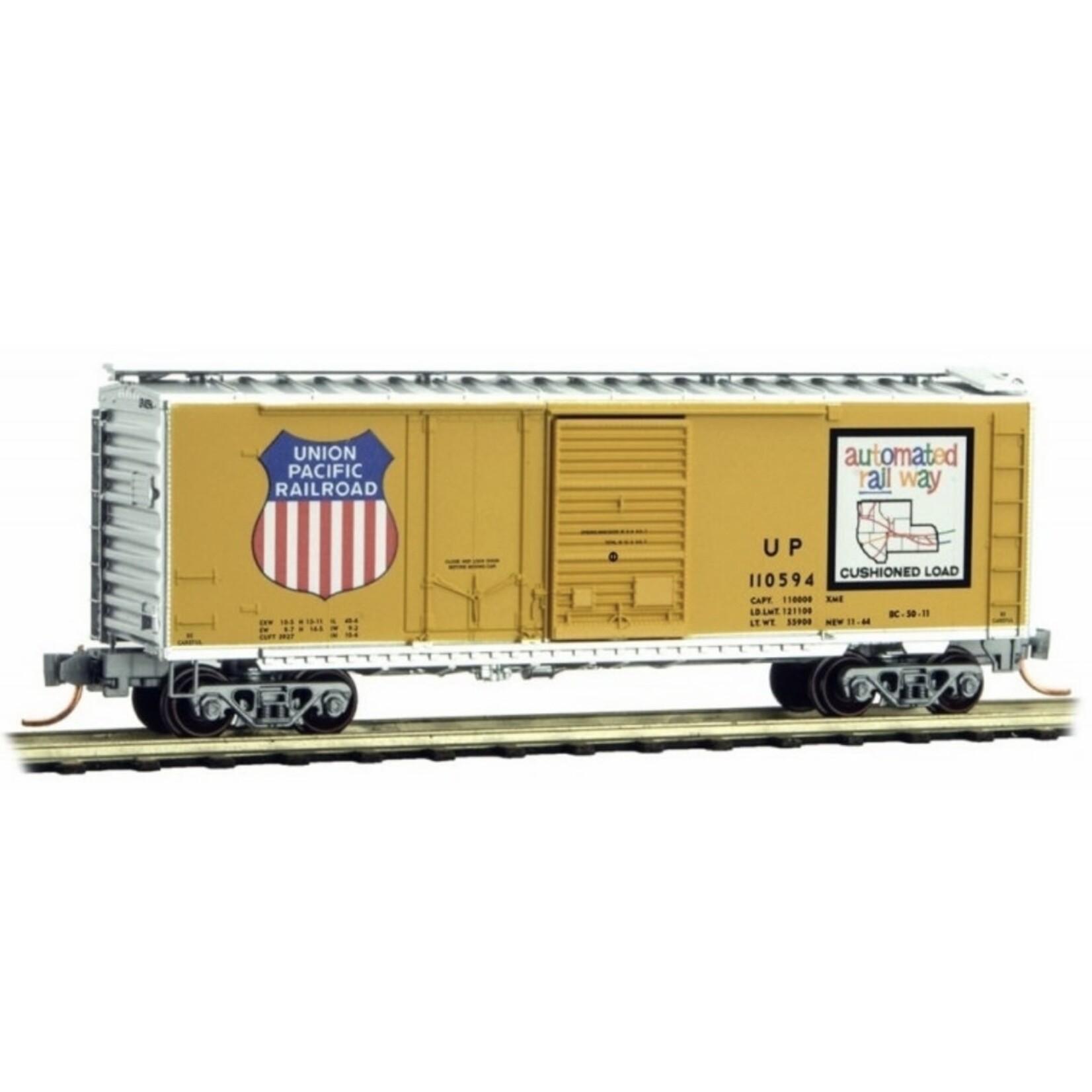 Micro Trains Line 02200051 N UP 40' Standard Box Car