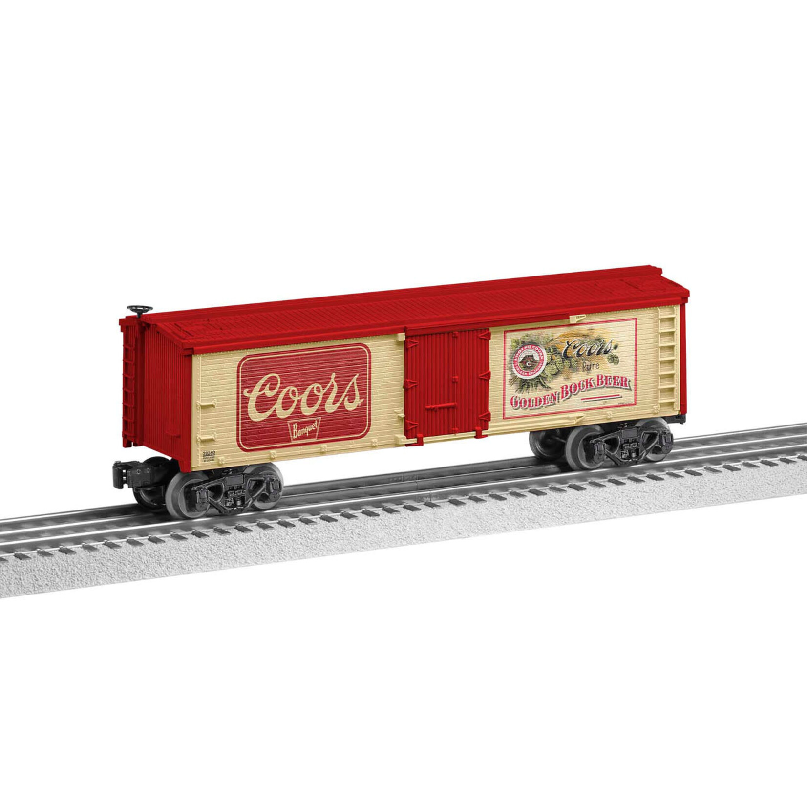 Lionel 2028260 O Coors Banquet Reefer