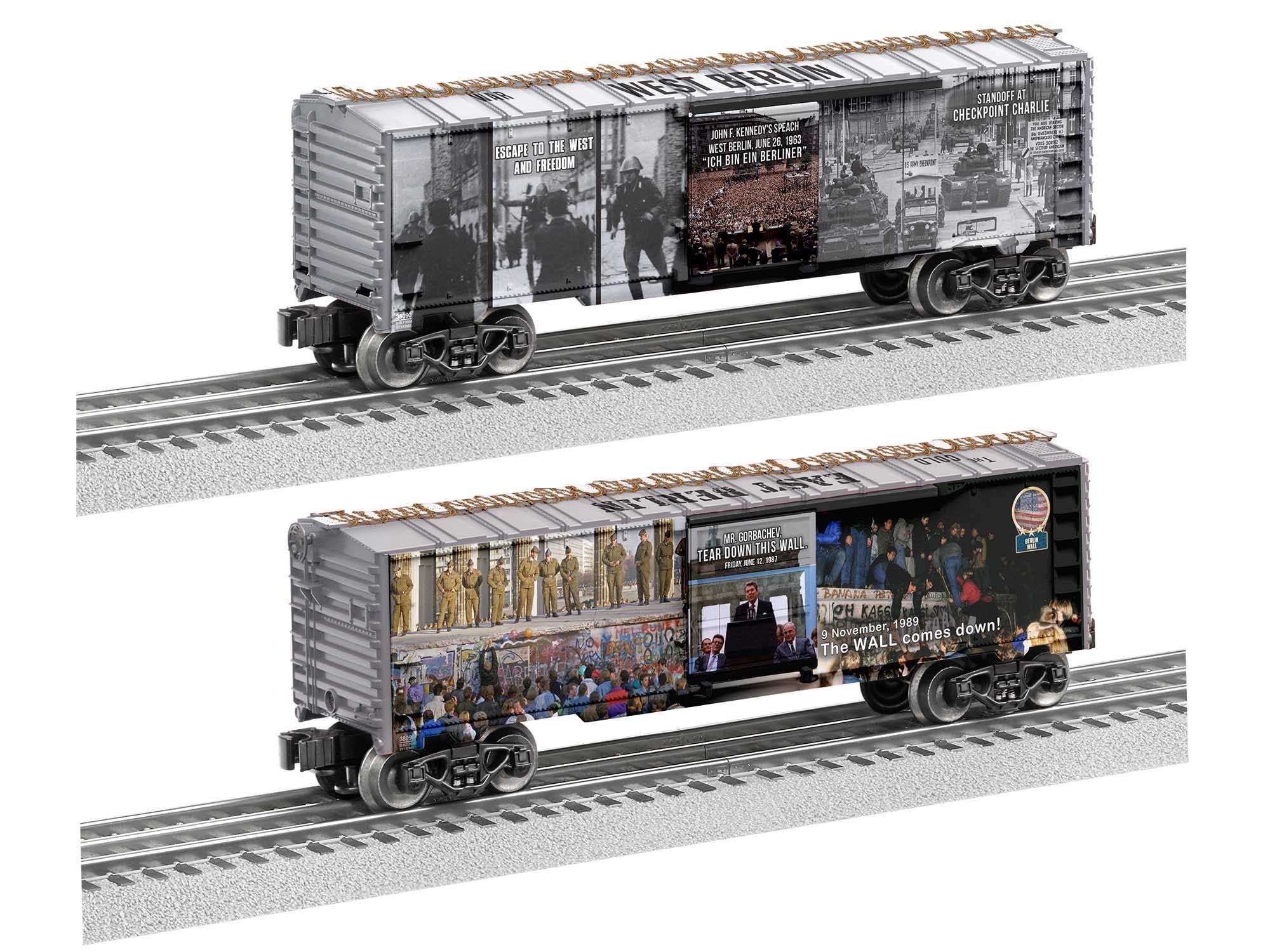 2038080 O Berlin Wall Boxcar