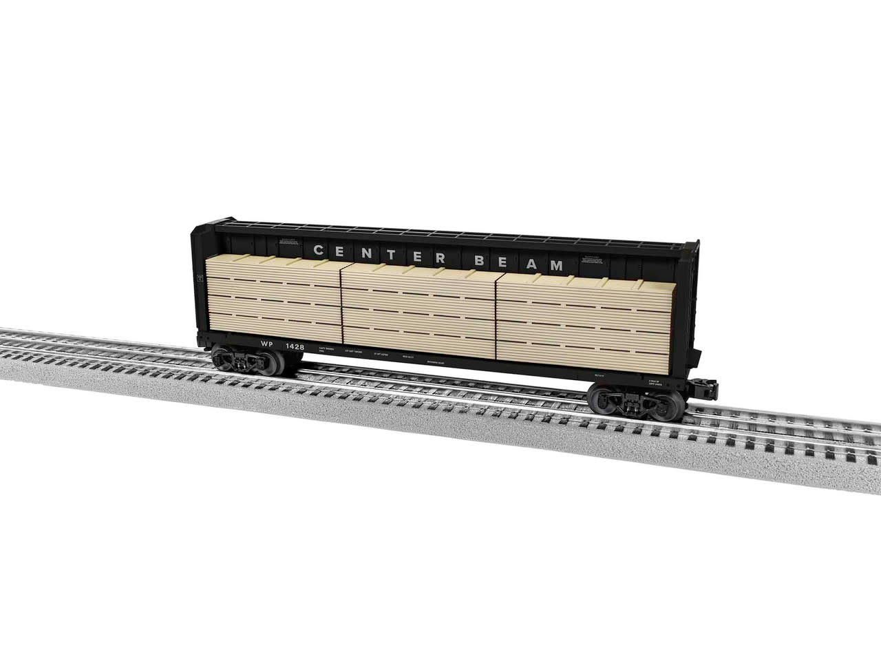 2043084 O Centerbeam Flatcar WP 1428