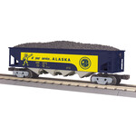 MTH 307066A O Alaska 4 Bay Hopper With Load 10733