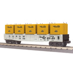 MTH 3072097 O Gondola Car w/LCL Containers (5) - Denver Rio Grande