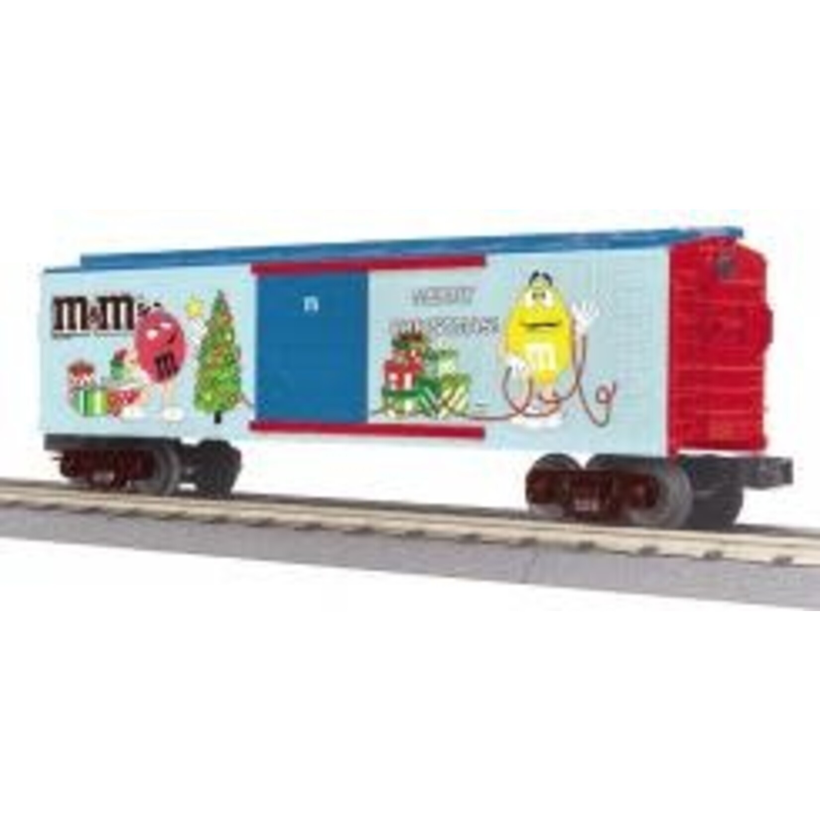 MTH 3074782 O Boxcar - M&M'S Christmas 2014