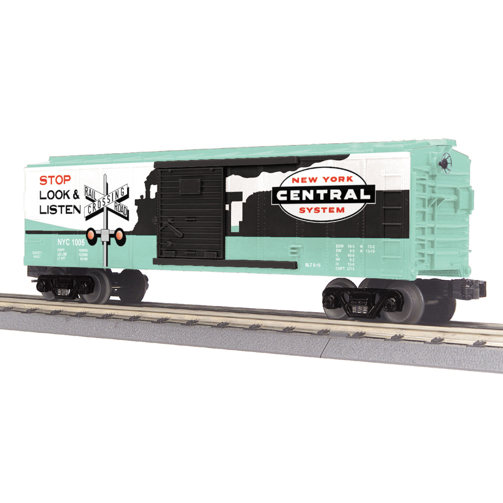 MTH 3074827 O NYC Boxcar w/Blinking LEDs