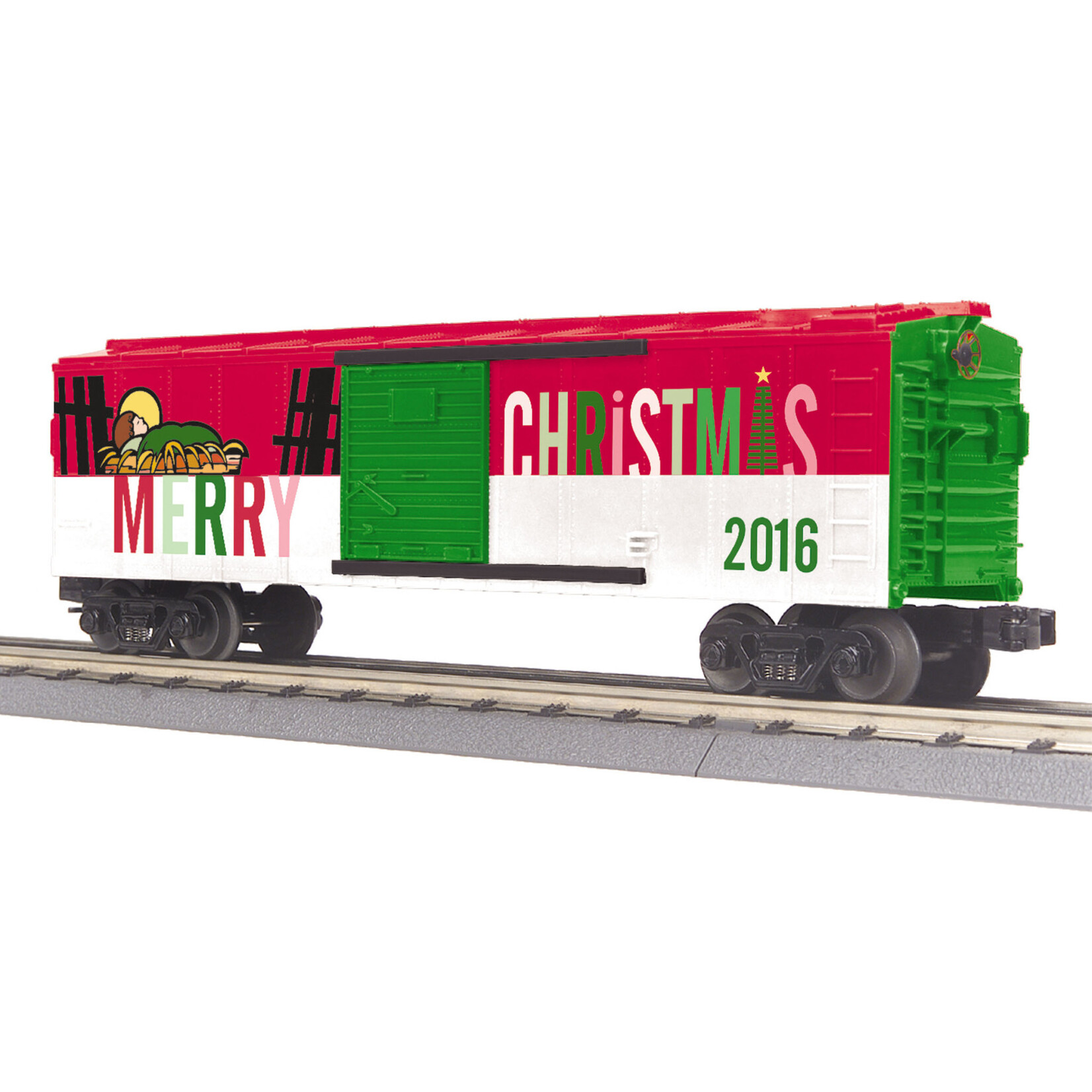 MTH 3074843 O 2016 Christmas Boxcar