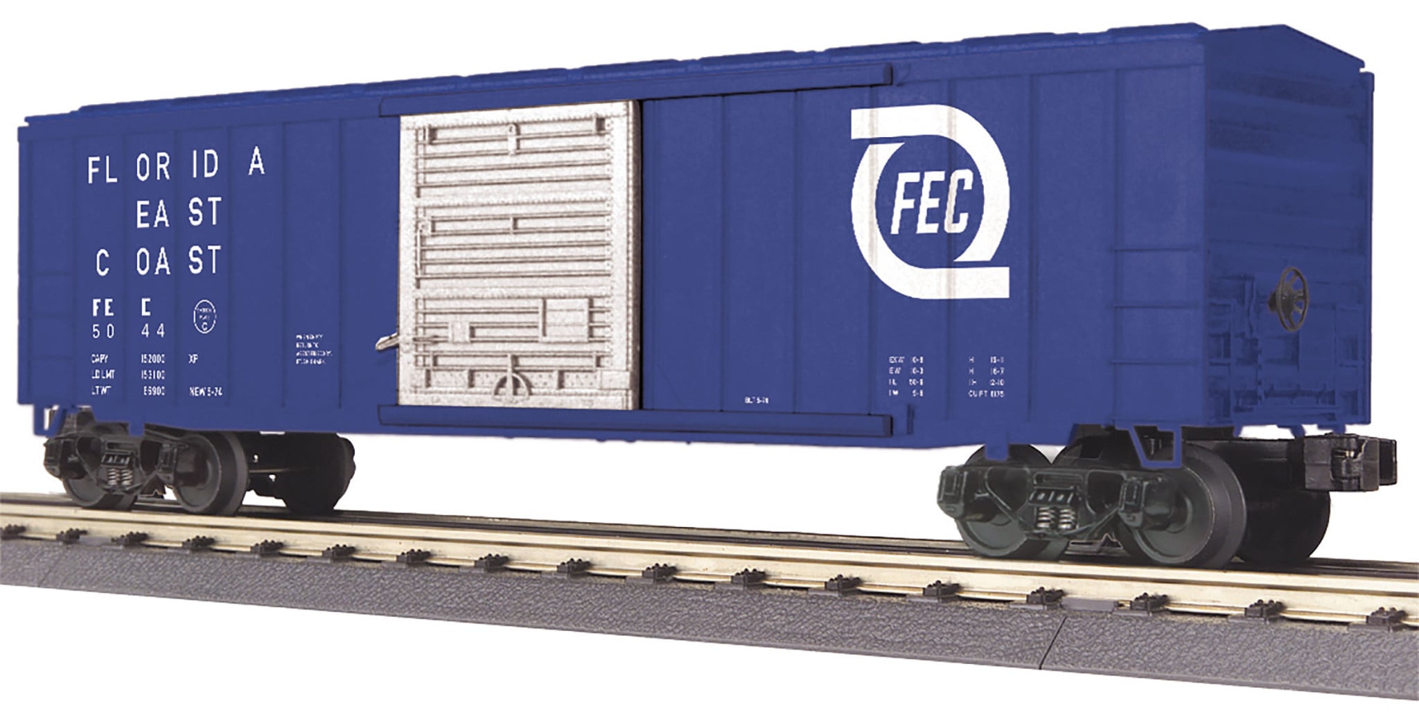 3074895 O 50' Modern Box Car - Florida East Coast