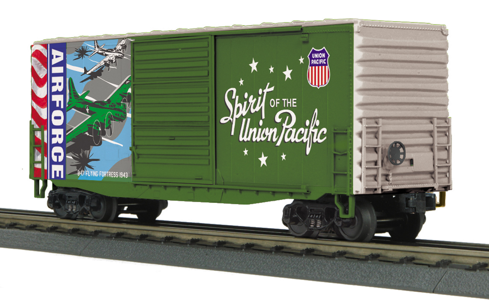 3074923 O 40' High Cube Boxcar UP Air Force