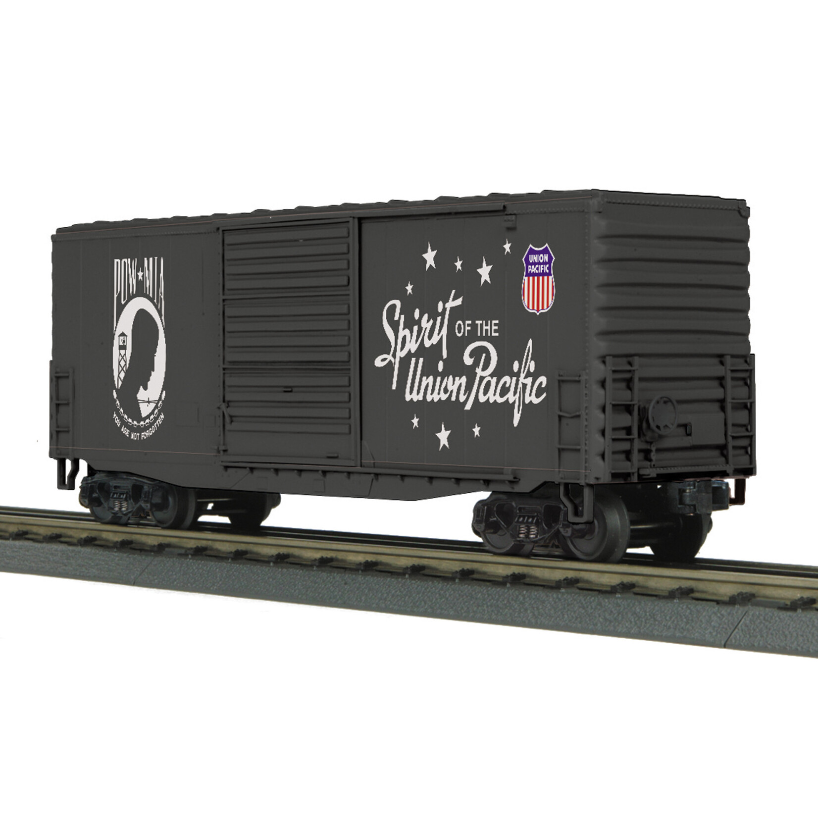 MTH 3074927 O 40' High Cube Boxcar UP POW/MIA