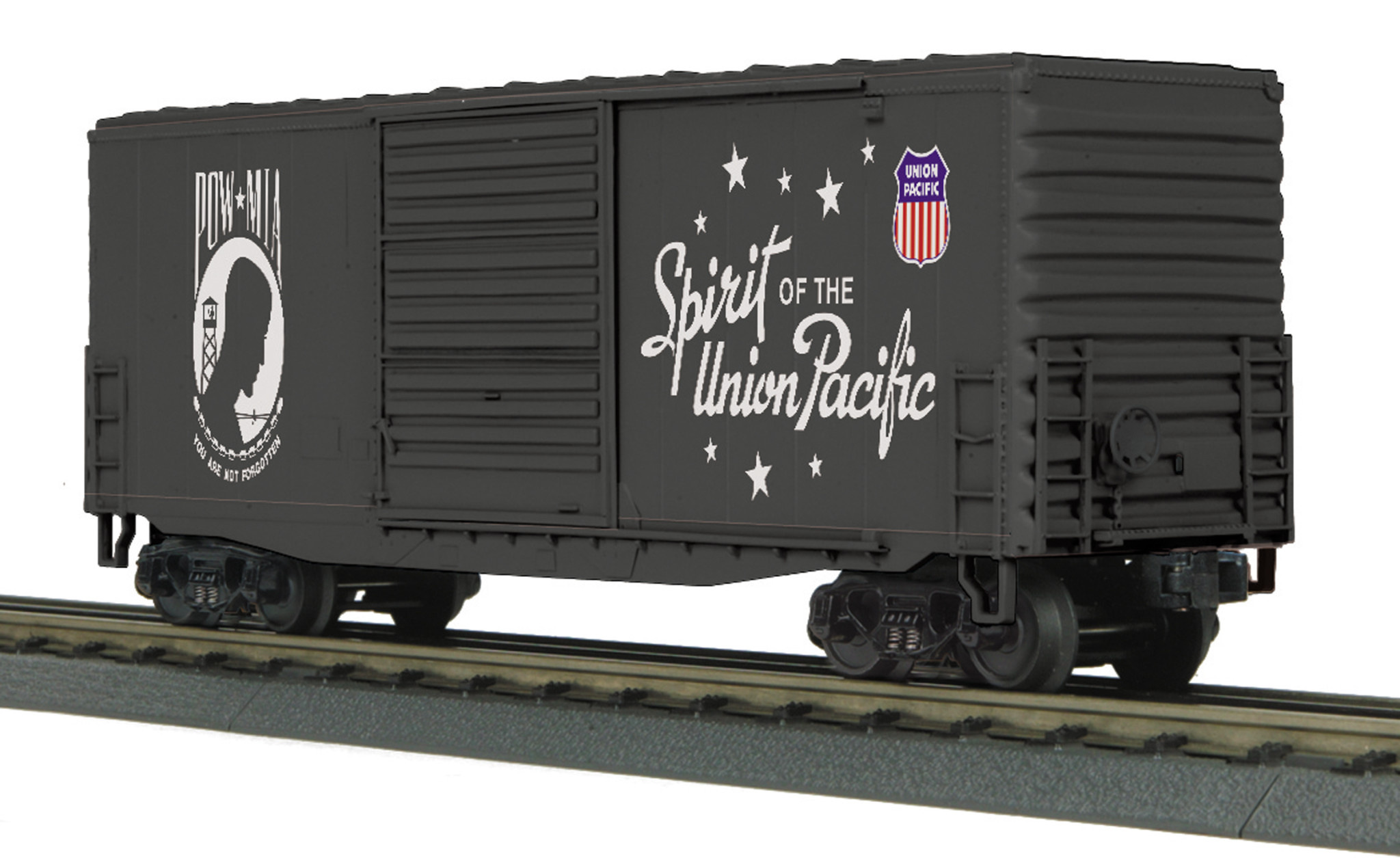 3074927 O 40' High Cube Boxcar UP POW/MIA