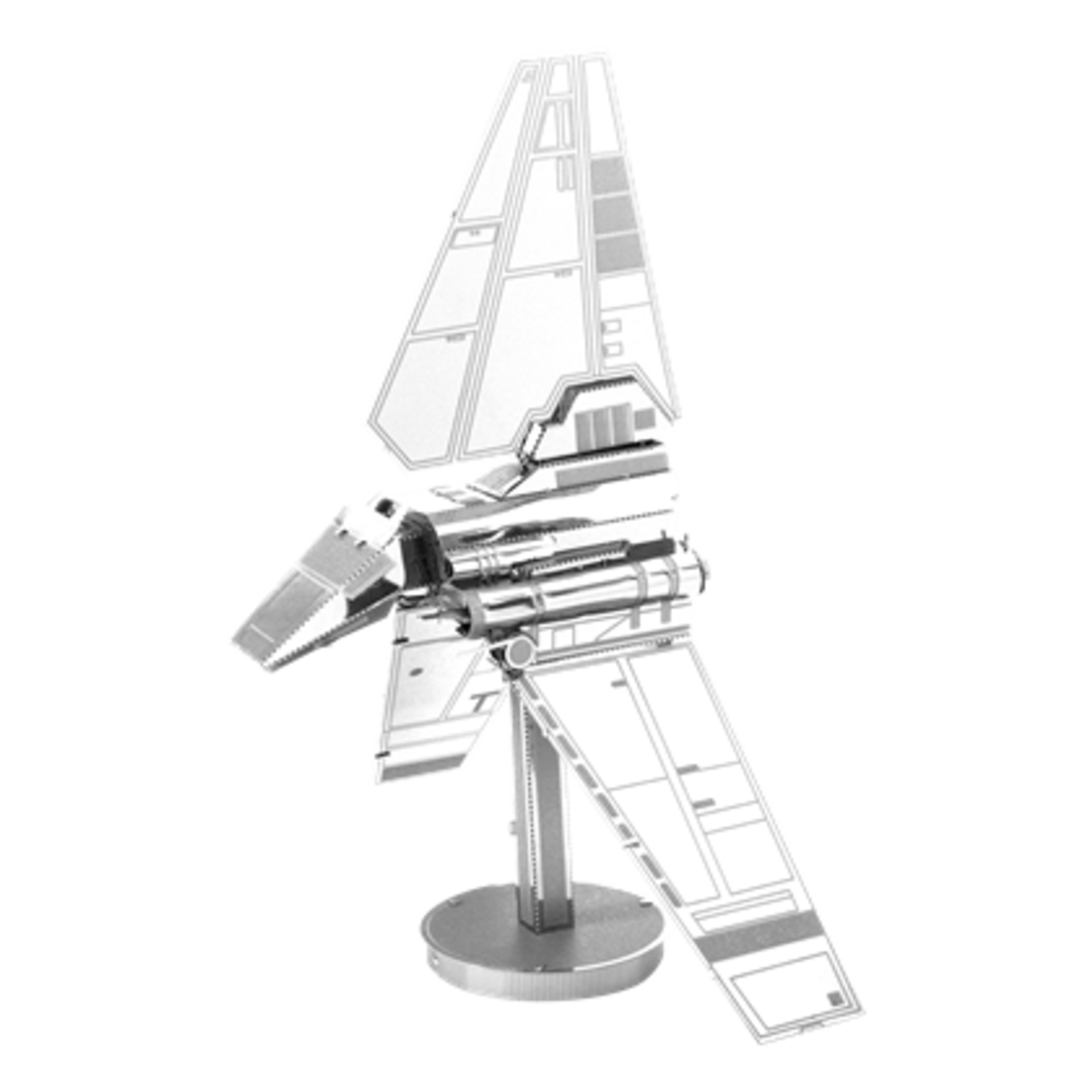 Metal Earth MMS259 IMPERIAL SHUTTLE