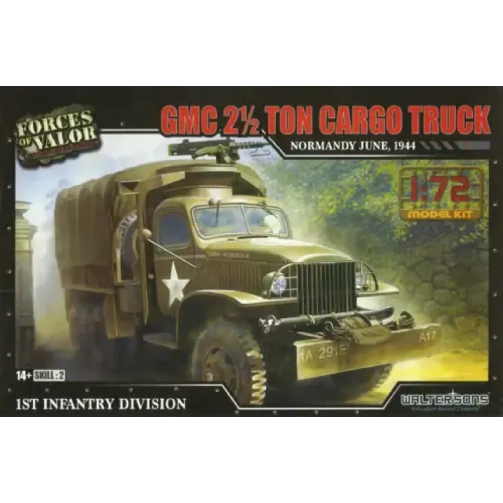 Waltersons 873006 FOV US GMC 2.5 Ton Cargo Truck