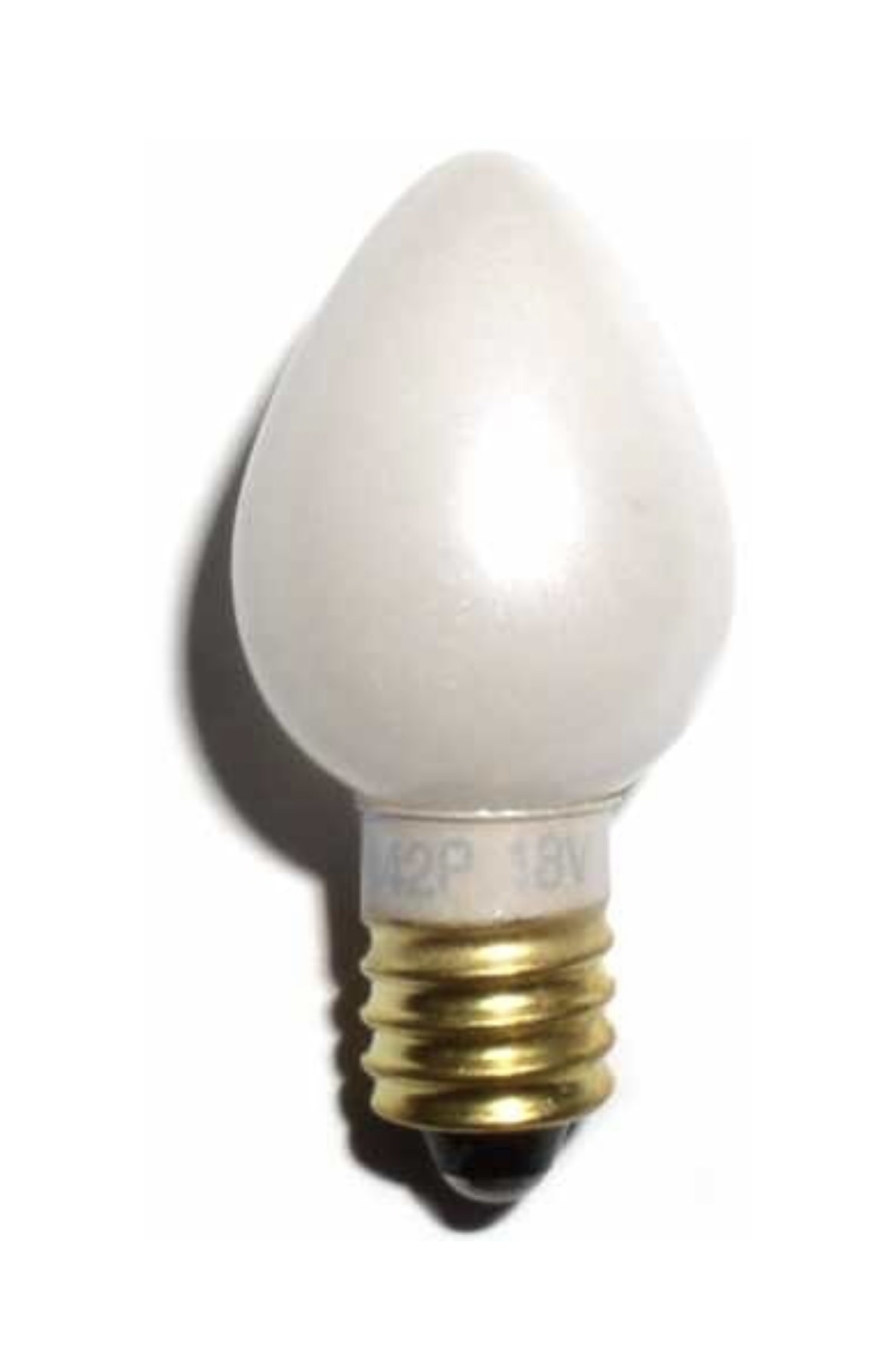 1442 CLEAR PEAR SHAPE SCREW BASE 18V