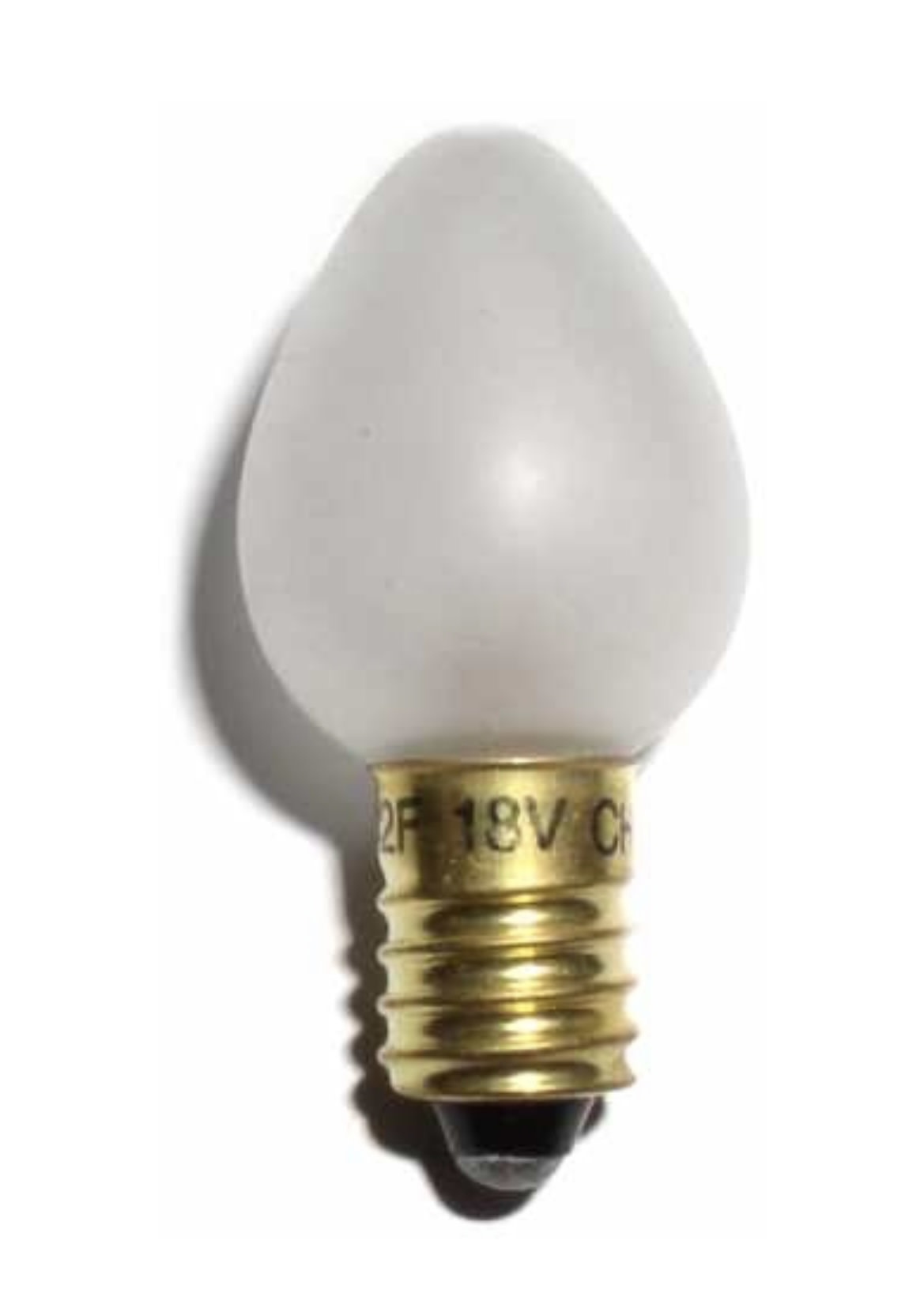 1442 FROSTED PEAR SHAPE SCREW BASE 18V