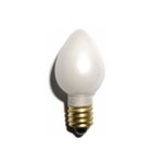 1442 WHITE PAINTED PEAR SHAPE SCREW BASE 18V