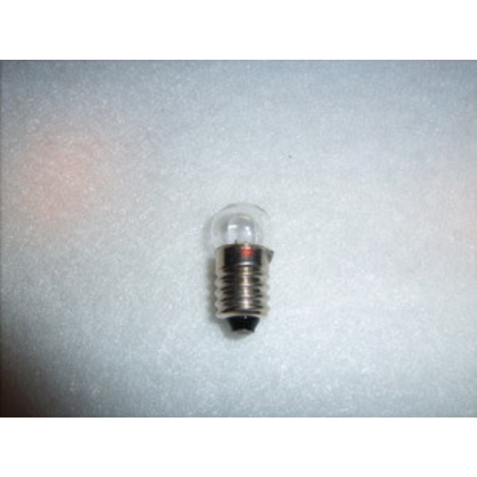 thumbnail image 2 of 1447 Clear LED Bulb – E10 Screw Base, AC 18V, Model Train Lighting, C-10 Mint 2 of 4