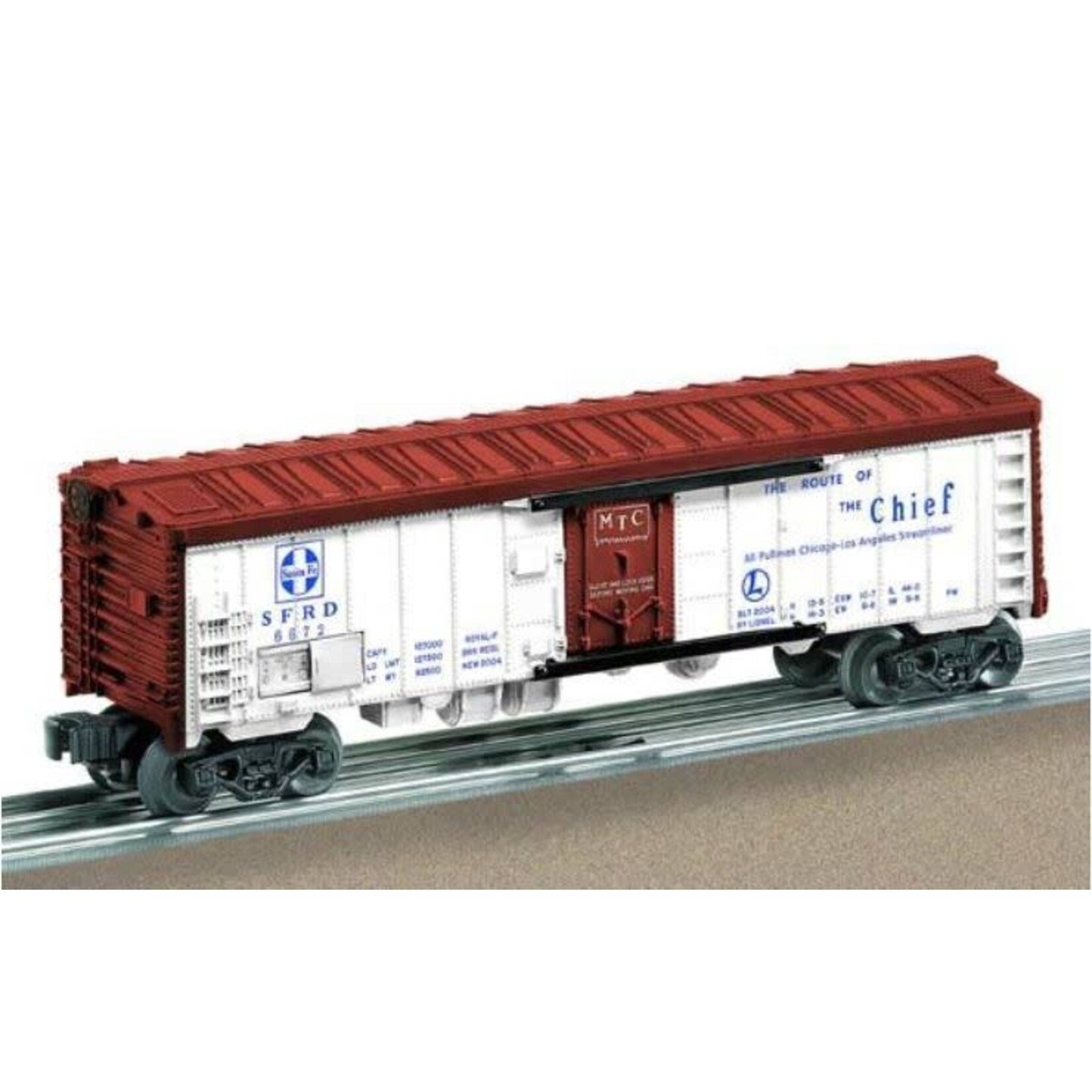 Lionel 619564 Santa Fe Steel-Sided Reefer #6672