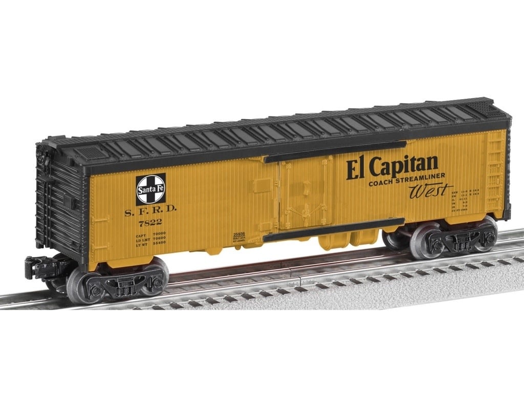 625936 O AT&SF El Capitan Wood Sided Reefer 7822