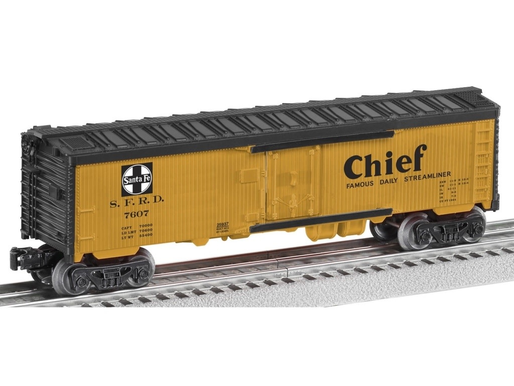 625937 O AT&SF Chief Wood Sided Reefer 7607