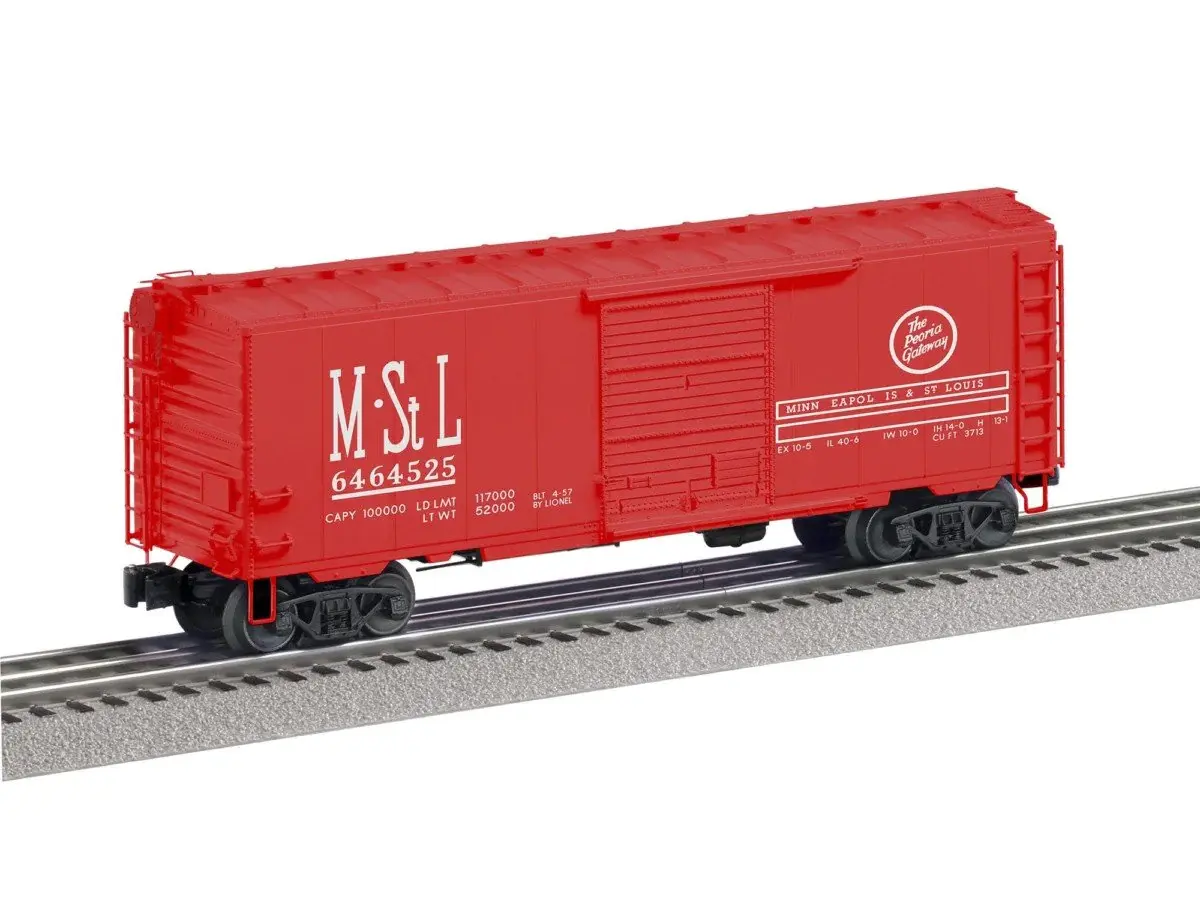627292 O M&STL Postwar 6464 Boxcar