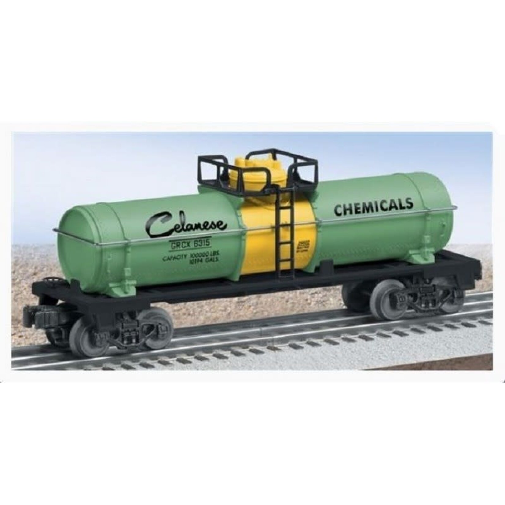 Lionel 629602 Celanese Single Dome Tank Car