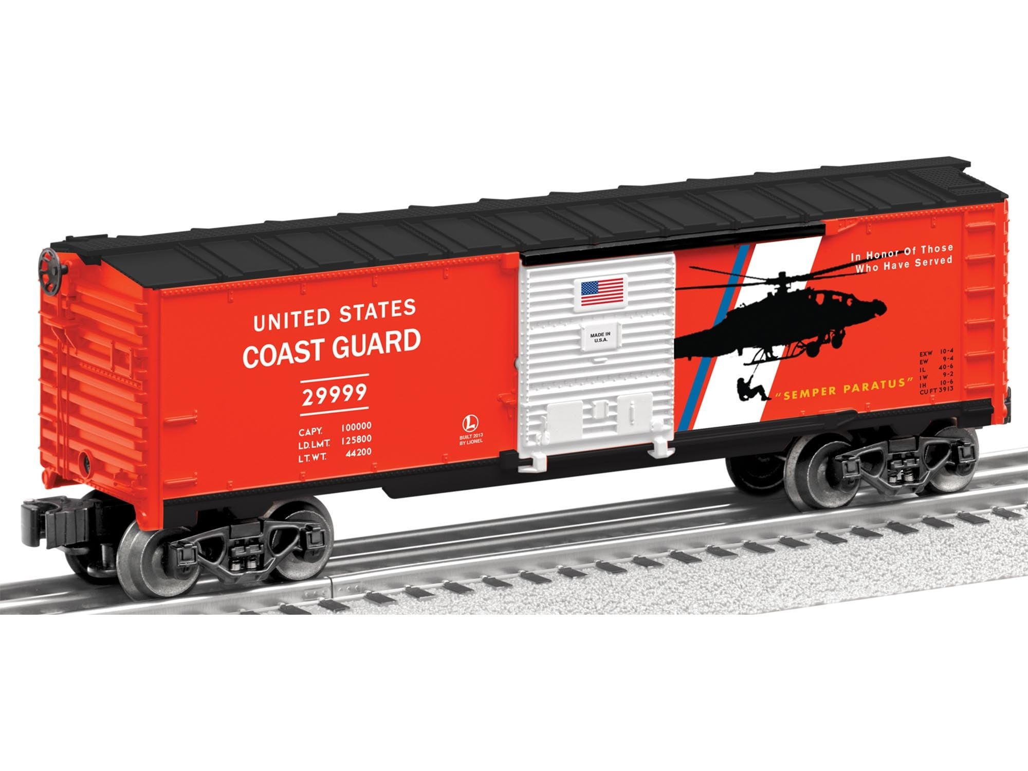 629999 O U.S. Coast Guard Made In USA Boxcar
