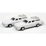 Classic Metal Works 50421 N 1976 Buick Estate Wagon Liberty White