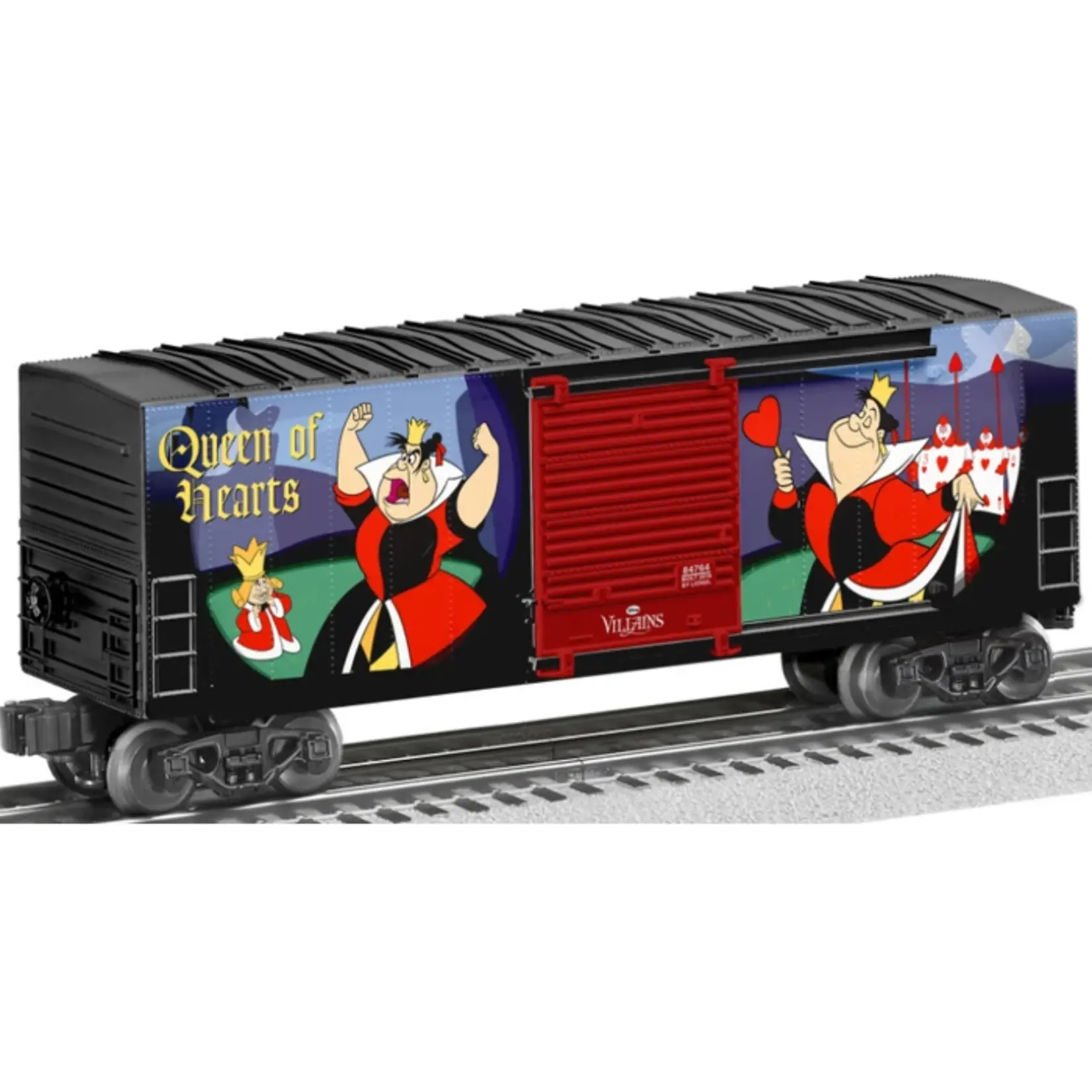 Lionel 684764 O Disney Hi-Cube Boxcar - Queen of Hearts