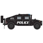 Micro Trains Line 49945955 N Police Humvee Vehicles 2pk