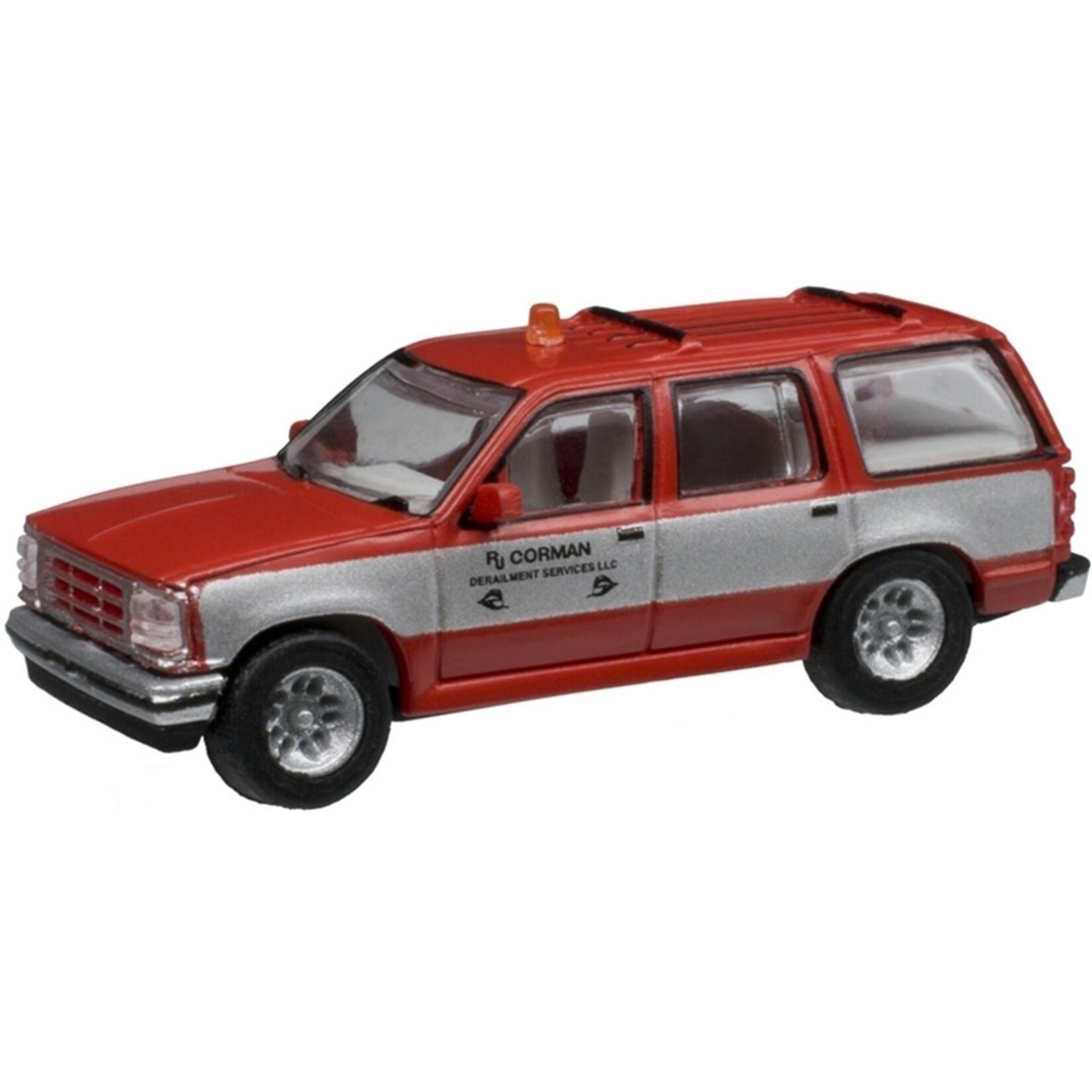 Atlas 60000140 N Ford Explorer RJ Corman (Red/Silver) (2)