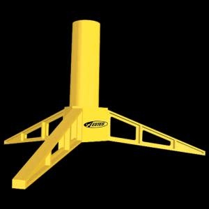 2291 Standard Engine Model Rocket Display Stand