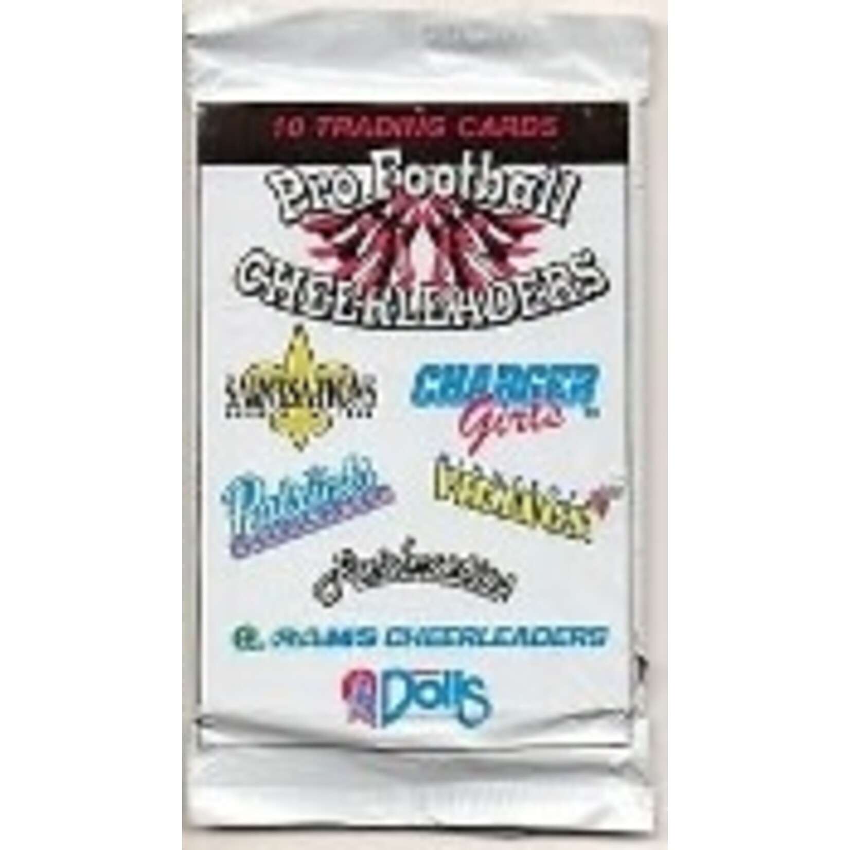 1995 Pro Football Cheerleaders 10 Card Pack