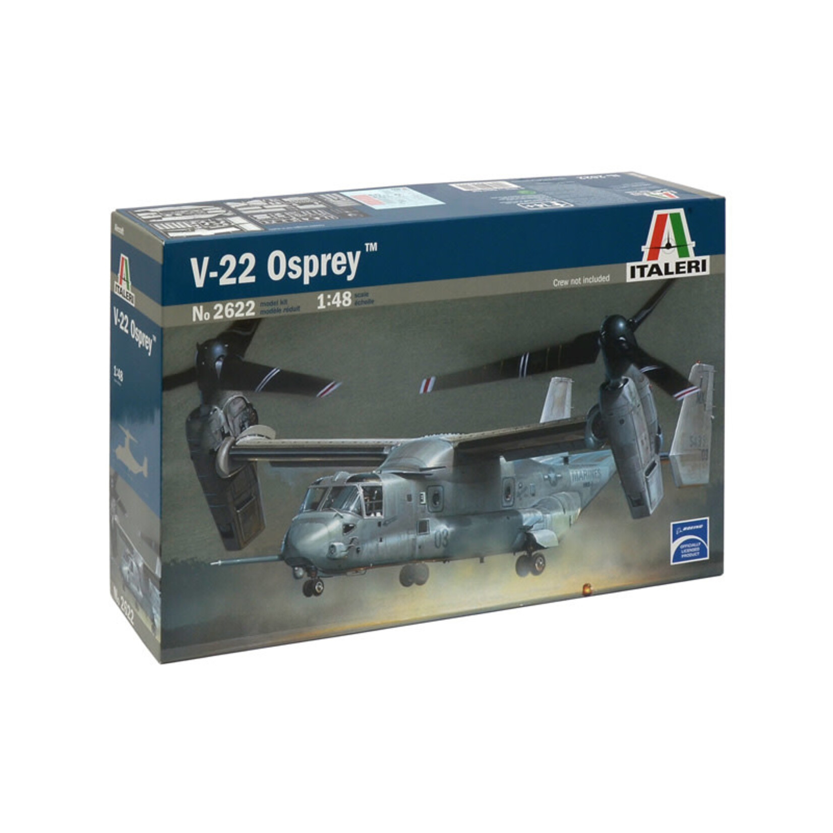 Italeri 2622 1:48 V-22 Osprey Helicopter