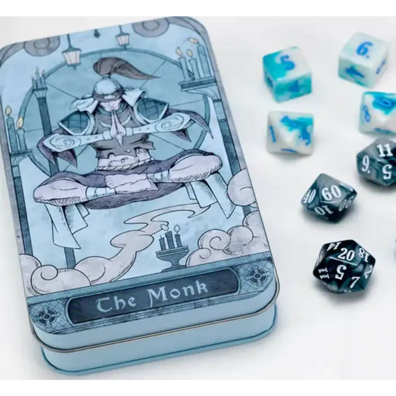 Beadle & Grims 769730 Monk Dice Tin