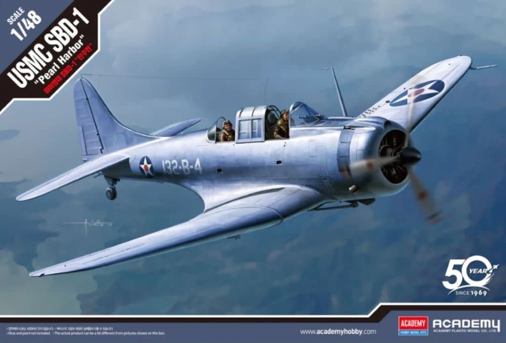 12331 1/48 SBD1 USMC Pearl Harbor Bomber