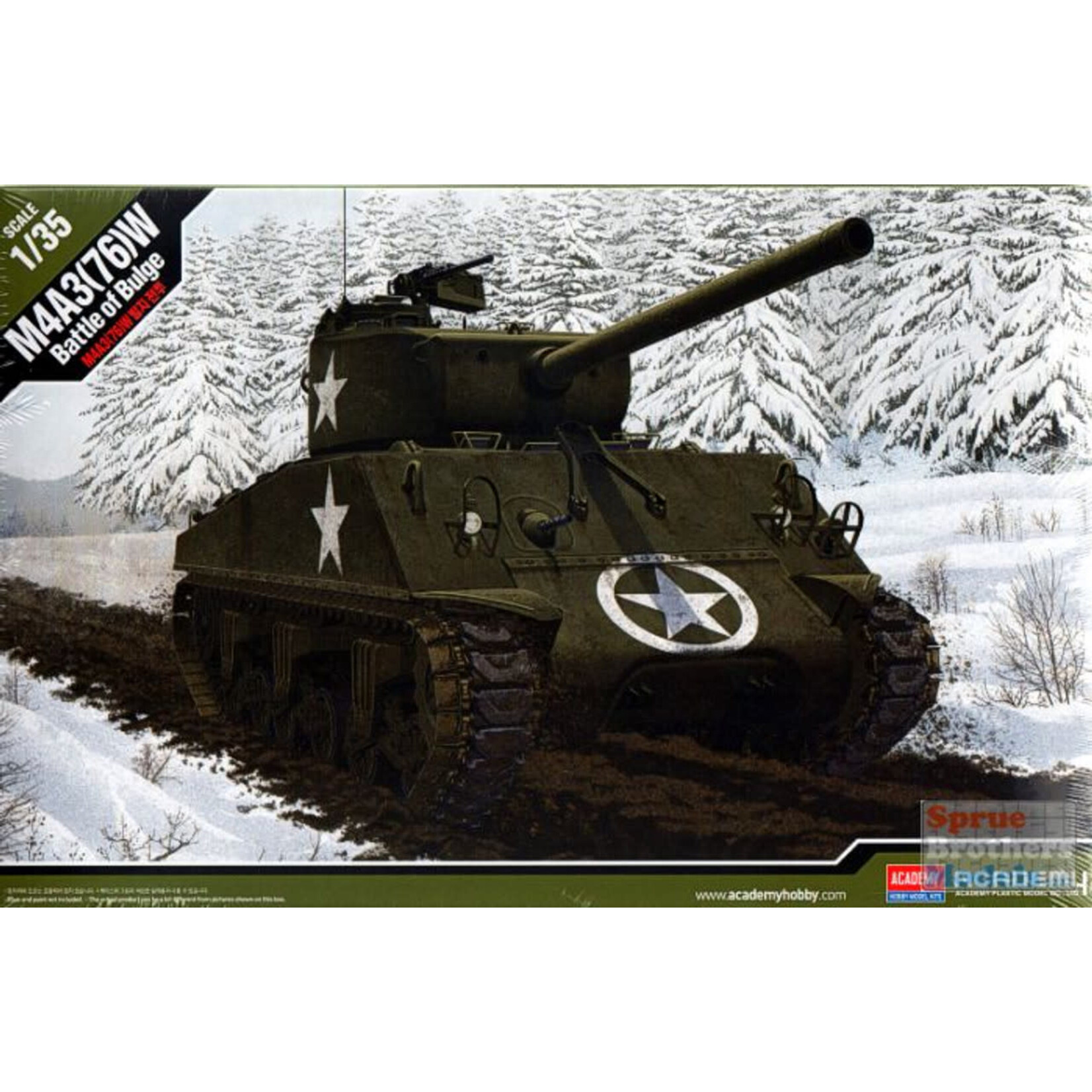 Academy 13500 M4A3 W Battle of the Bulge