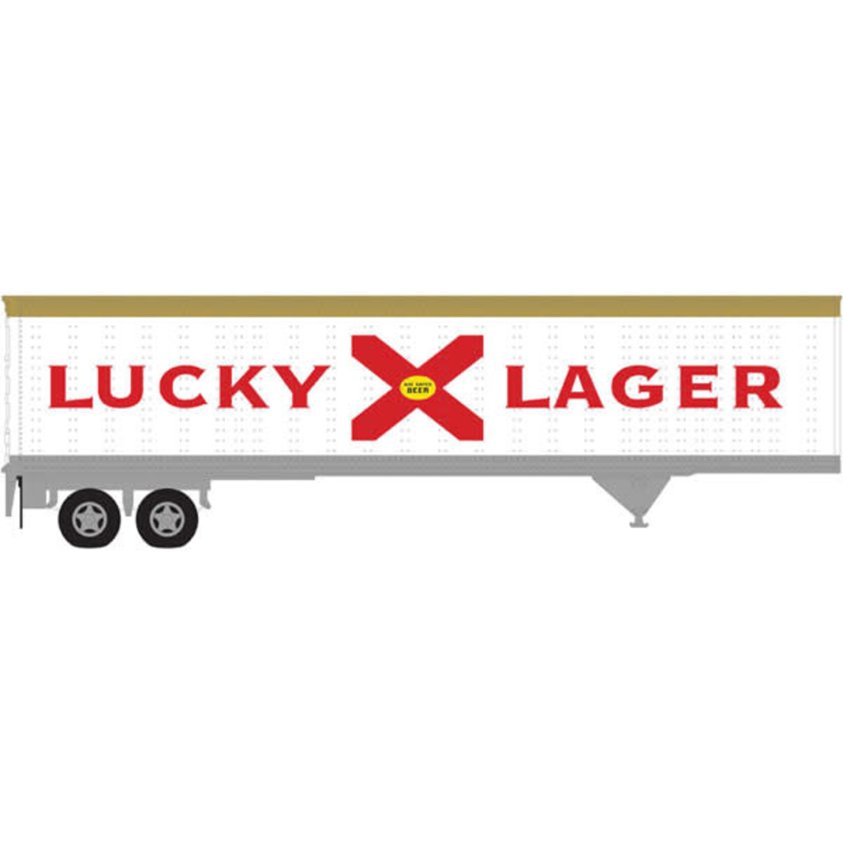 Atlas 20006312 HO 45 Pines Trailer Lucky Lager