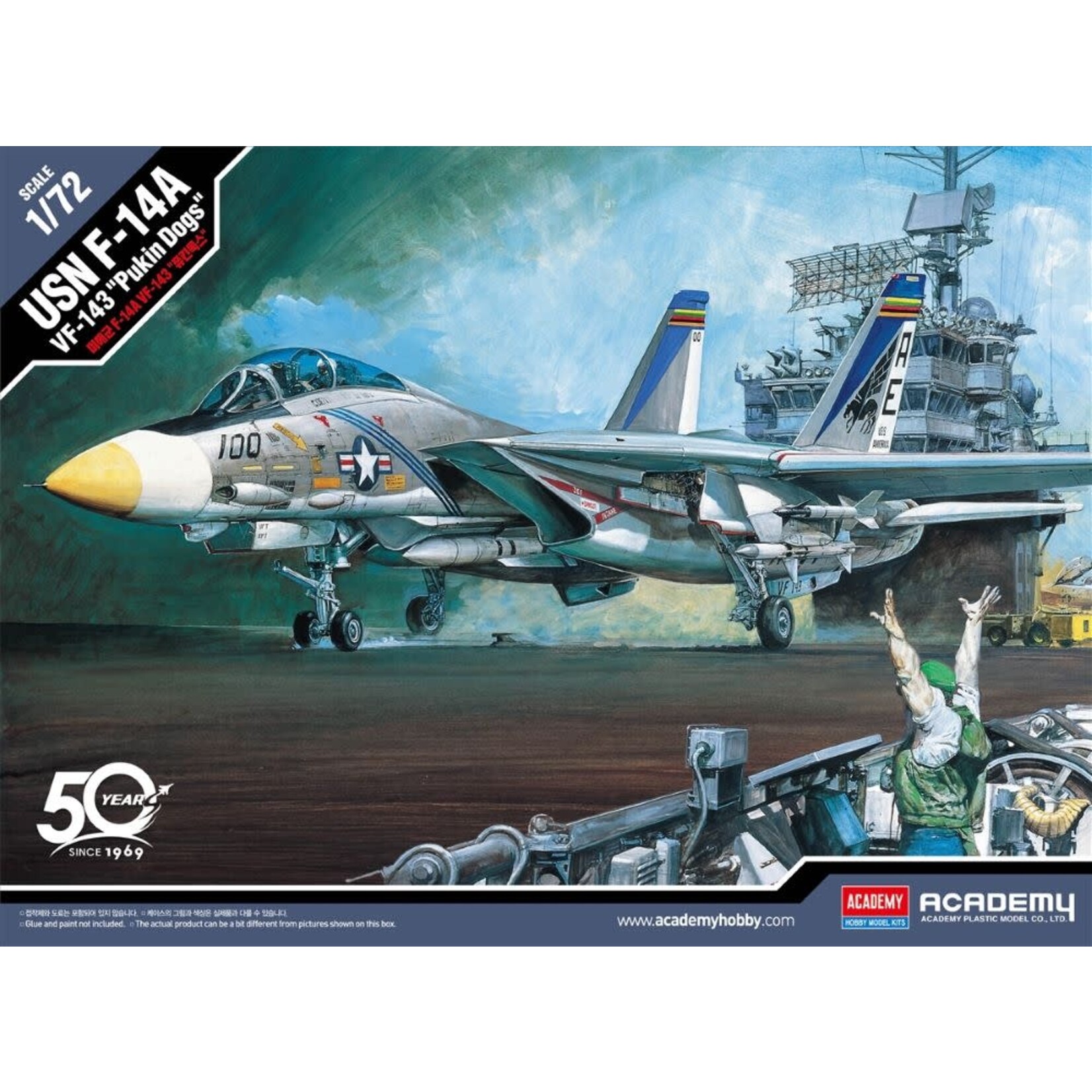 Academy 12563 F-14A VF-143 Pukin Dogs USN
