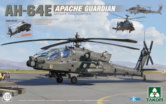 2602 1/35 AH64E Apache Guardian Attack Helicopter